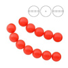 5810 MM 4 Swarovski NEON RED PEARL (NRPRL)