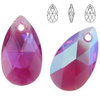 6106 MM 22 Swarovski Pear-shaped FUCHSIA AB