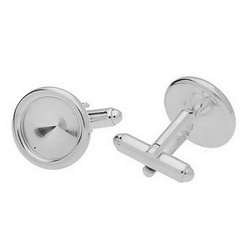 MT-73/12 Cufflinks base Silver 925