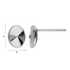 GW-99/8 STUD EARRING FOR 4122 SILVER 925 