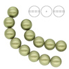 5810 MM 4 Swarovski POWDER GREEN PEARL (PRGPRL)