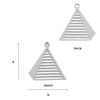 CL-372 PYRAMID Pendant Sterling Silver 925