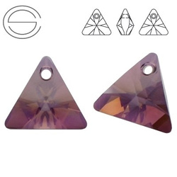 6628 MM 16 Swarovski Triangle LILAC SHADOW LISH