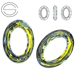 4137 MM 15 Swarovski Cosmic Oval SAHARA SAH