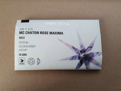 438-11-615 Chaton Rose MAXIMA SS 12 GOLDEN HONEY HF 10 pcs.