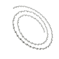 Twister TW 030 Sterling Silver 925 Silver Chain for Jewelry Making