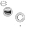 P2L-2,0/0,9 Silver ball 2 mm silver 925