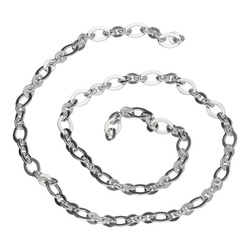 FIRRB 040X Sterling Silver 925 Silver Chain for Jewelry Making