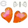 6261 MM 27 Swarovski Devoted 2 U Heart ASTRAL PINK