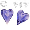 6240 MM 27 Swarovski Wild Heart TANZANITE