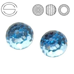 4869 MM 4 Swarovski Ball AQUAMARINE CAVZ