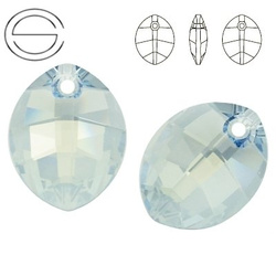 6734 MM 23 Swarovski Pure Leaf BLUE SHADE BLSH