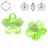 6744 MM 14 Swarovski Flower PERIDOT