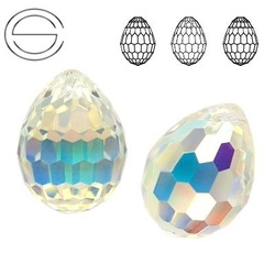 6002 MM 15 Swarovski Ball Crystal AB