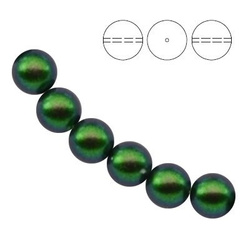 5810 MM 10 Swarovski SCARABAEUS GREEN PEARL (SCGRP)