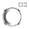 1122/S MM 16 Swarovski Rivoli - Rhodium