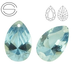 PR WH II MM 15 Cyrkonia - Spinel AQUAMARINE