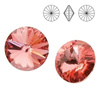 1122 MM 14 Swarovski Rivoli ROSE PEACH F