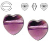 5742 MM 14 Swarovski Heart AMETHYST