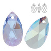 6106 MM 16 Swarovski Pear-shaped LIGHT SAPPHIRE SH