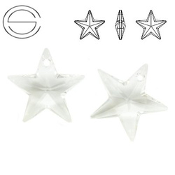 6714 MM 28 Swarovski Star CRYSTAL