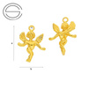 CHAZ-27 ANGEL item to application Sterling Silver 925 Gold Plated