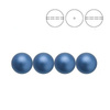 PRECIOSA 131-10-011 Round Pearl 8 mm BLUE 1 pkg. = 100 pcs.