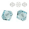 5328 MM 8 Swarovski XILION Bicone LIGHT AZORE