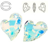 6261 MM 36 Swarovski Devoted 2 U Heart Crystal AB