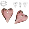 6240 MM 27 Swarovski Wild Heart ANITQUE PINK ANTP