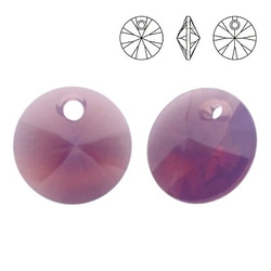 6428 MM 8 Swarovski XILION Disc CYCLAMEN OPAL