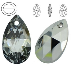 6106 MM 22 Swarovski Pear-shaped LIGHT CHROME LTCH