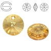 6428 MM 12 Swarovski XILION Disc GOLDEN SHADOW