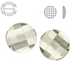 2035 MM 6 Swarovski Chessboard Circle SILVER SHADE