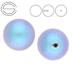 5818 MM 8 Swarovski IRIDESCENT LIGHT BLUE PEARL 