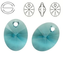 6028 MM 10 Swarovski Oval INDICOLITE