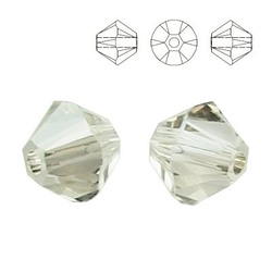 5328 MM 2,5 Swarovski Bicone SILVER SHADE SSHA