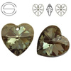 6228 MM 28 Swarovski Heart BRONZE SHADE BRSH