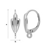 BA-89 Leverbacks - Earring Hooks - Sterling Silver 925 / gram