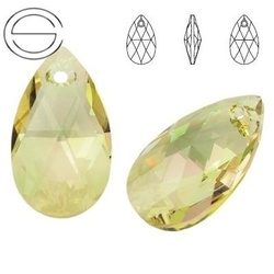 6106 MM 16 Swarovski Pear-shaped LUMINOUS GREEN