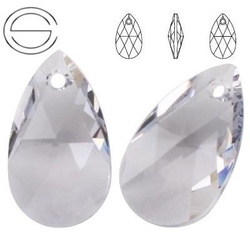 6106 MM 16 Swarovski Pear-shaped SMOKY MAUVE