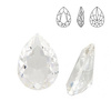 4320 MM 10 Swarovski Pear-shaped CRYSTAL