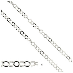 Rolo R 112 Sterling Silver 925 Silver Chain for Jewelry Making