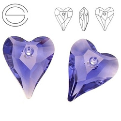 6240 MM 27 Swarovski Wild Heart TANZANITE