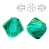 PRECIOSA 451-69-302 Rondelle Maxima MM 4 BLUE ZIRCON 1 pkg. = 720 pcs.