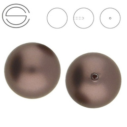 5818 MM 10 Swarovski VELVET BROWN PEARL