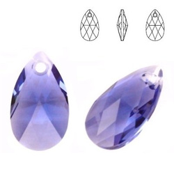 6106 MM 22 Swarovski Pear-shaped TANZANITE