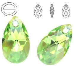 6106 MM 16 Swarovski Pear-shaped PERIDOT AB