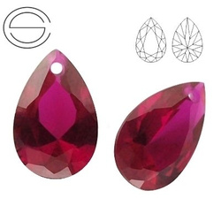 PR WH II MM 15 Cyrkonia - Corundum RUBY