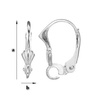 BA-56 Leverbacks - Earring Hooks - Sterling Silver 925 / gram